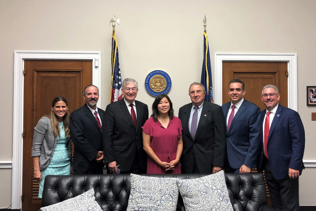 FSI members meeting with a member of Congress