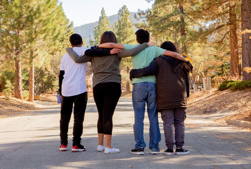 People standing together